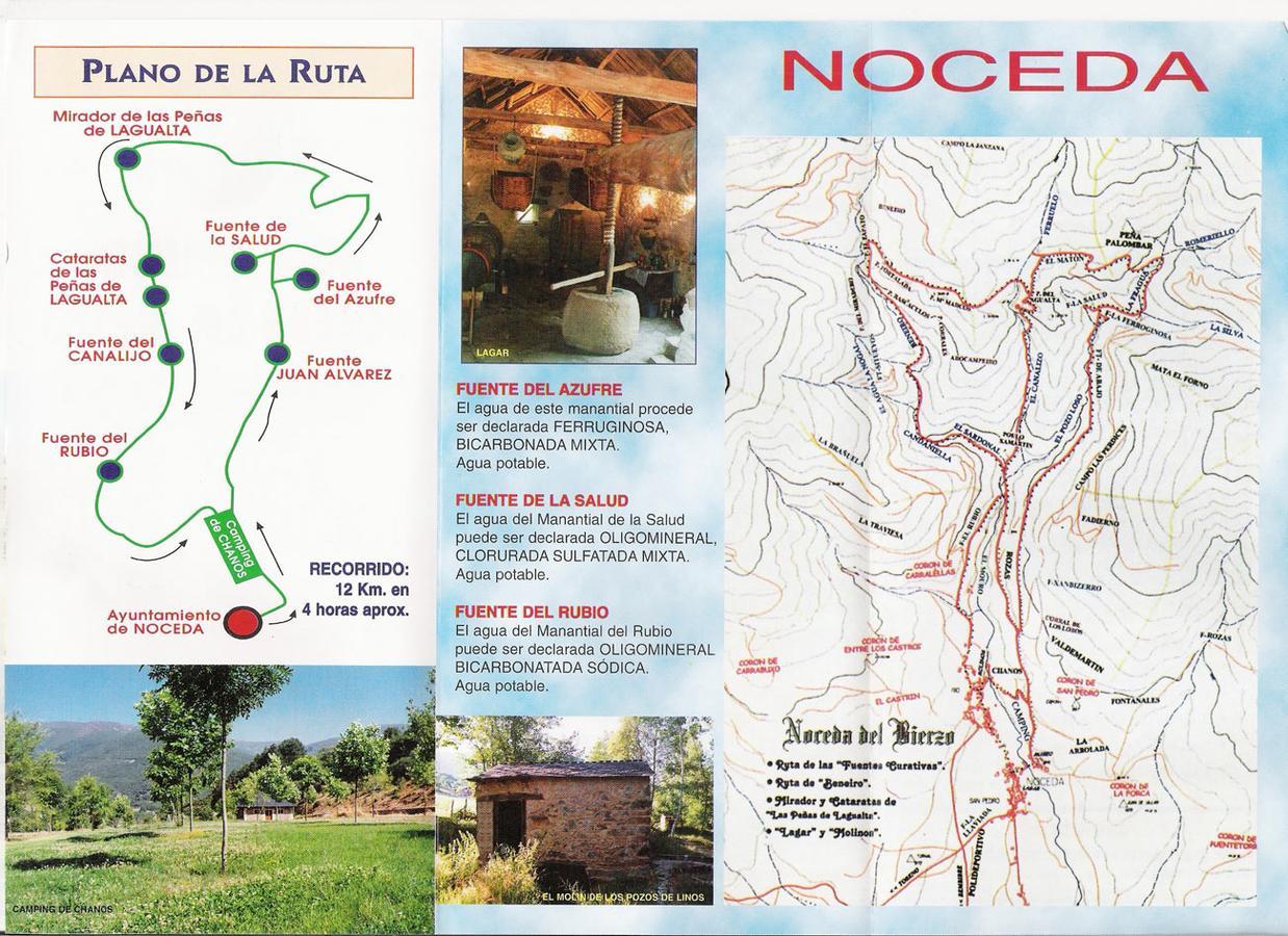 Hotel Rural El Verdenal Noceda del Bierzo エクステリア 写真